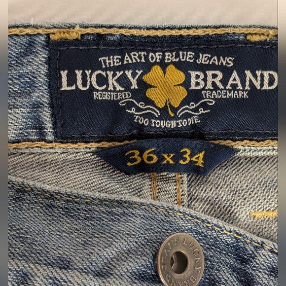 Lucky Brand Sweet N Low Bootcut Blue Jeans Size 6/28 - Picture 5 of 9